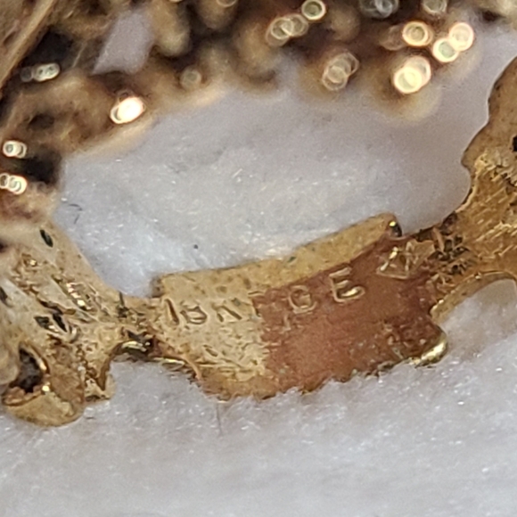 Vintage 18K HGE Amethyst Ring - Picture 2 of 5